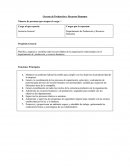 Gerente de Producción y Recursos Humanos