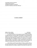 Escuela de Arquitectura Carlos Raúl Villanueva "LA ESCALA HUMANA".