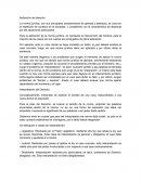 Aplicacion del derecho.