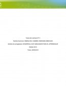 DESARROLLO DE HABILIDADES PARA EL APRENDIZAJE. tarea