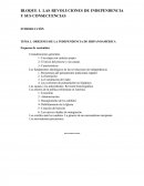 ORÍGENES DE LA INDEPENDENCIA DE HISPANOAMÉRICA