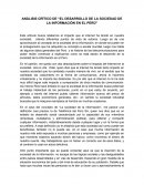 Desarrollo de la Sociedad de la información en el Perú