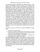 ANÁLISIS DE LA PELICULA “DUELO DE TITANES”