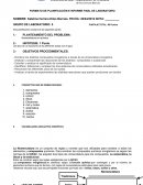 FORMATO DE PLANIFICACIÓN E INFORME FINAL DE LABORATORIO