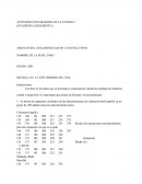 Analisis cuantitativos.