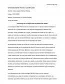 Ensayo “Genealogía de la Subjetividad Capitalista: Max Weber”