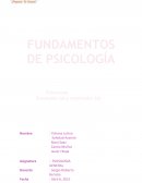 FUNDAMENTOS DE PSICOLOGÍA.