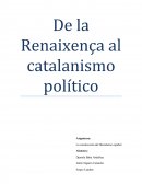 De la Renaixença al catalanismo político