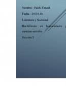 Explique en qué momento de la novela se menciona el hecho citado.