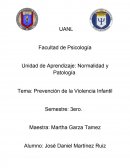 Tema: Prevención de la Violencia Infantil.