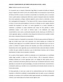 ANALISIS Y COMENTARIO DEL EXP Nº00375-2013-83-2501-JR-PE-04 – SANTA