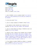 Prueba de conocimiento.