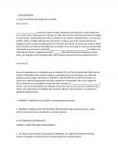 AMPARO CONTRA DESPOSESION DE CAMION.