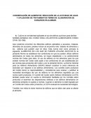 CONSERVACIÓN DE ALIMENTOS: REDUCCIÓN DE LA ACTIVIDAD DE AGUA Y UTILIZACIÓN DE TRATAMIENTOS TÉRMICOS. ELABORACIÓN DE DURAZNOS EN ALMIBAR.