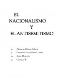 Nacionalismo y Antisemitismo.