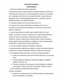 Partes Relacionadas - Cuestionario