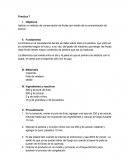 Practica: ate de frutas