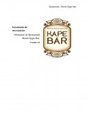 Inventario de mercancías Inventario de Restaurant Mesón Kape Bar.