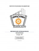 Administración de mantenimiento