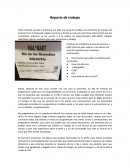 Reporte de trabajo - ejemplo