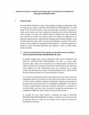 Análisis de los factores y requisitos que influyen para la contratación de los Agentes de Seguridad del METROPOLITANO