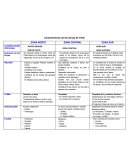 Características de las Zonas geográficas de Chile