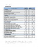 Análisis de auditoría interna.