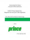 Prince Sports Inc.: Raquetas de tenis para cada segmento.