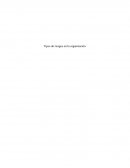 Tipos de riesgos en la organizacion