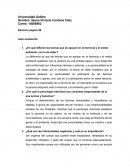 ¿En qué difieren las teorías que se apoyan en la herencia y el medio ambiente, con la de Adler?