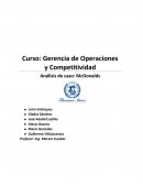 Análisis de caso: McDonalds.