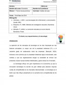 El cliente, sus requerimientos y la tecnología