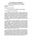 Giovanni Botero: razón de Estado y soberanía política