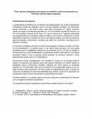 Ejercicio terapéutico para mejorar la movilidad y marcha en pacientes con Parkinson durante etapas tempranas.