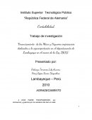 Financiamiento de los Micro y Pequeños empresarios.