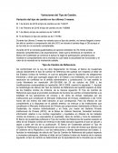 Variación del Tipo de Cambio / Economía Monetaria.