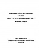 GUÍA PARA LA FORMULACIÓN Y EVALUACIÓN DE PROYECTOS.