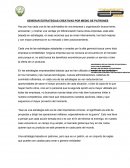 ESTRATEGIAS CREATIVAS POR MEDIO DE PATRONES.