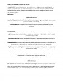 REQUISITOS QUE DEBEN REUNIR LAS PARTES.