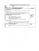 PLANIFICACIÓN CLASES EDUCACIÓN FÍSICA PRIMERO BÁSICO UNIDAD 1