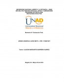 Matriz de análisis evaluación final.