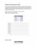 PRONOSTICO DE PRODUCCIÓN A 5 AÑOS.