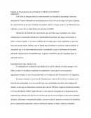 Manual de Procesamiento de un Producto “CERVEZA DE TRIGO”