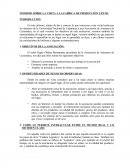 INFORME SOBRE LA VISITA A LA FABRICA DE PRODUCCIÓN TEXTIL.