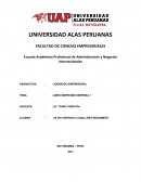 Resumen de liderazgo empresarial.