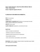Planificación de Clase de Contaminación Ambiental.