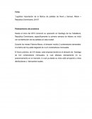 Logística Importación de la fábrica de pañales de Navil y Samuel, Miami – Republica Dominicana, 2015?