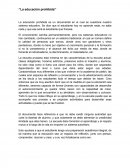 Tema: La educacion prohibida.