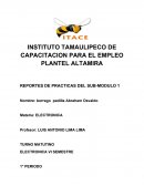 TURNO MATUTINO ELECTRONICA VI SEMESTRE