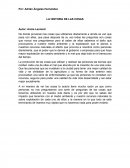 TEMA: LA HISTORIA DE LAS COSAS.